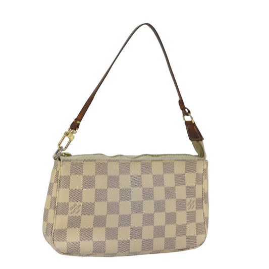 LOUIS VUITTON Damier Azur Pochette Accessoires Pouch N51986 LV 82139
