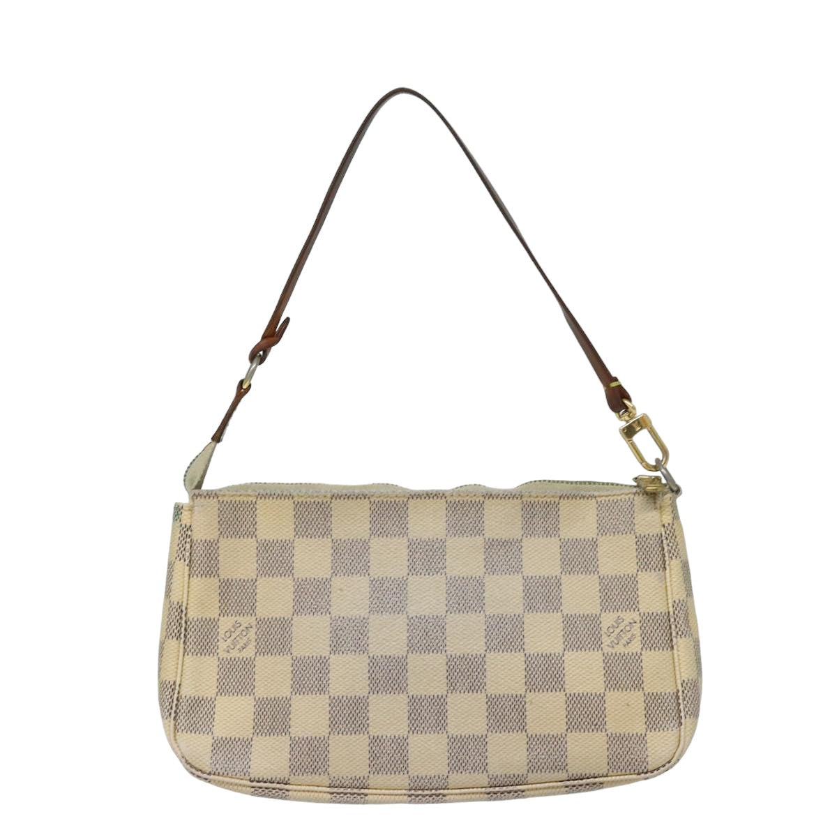 LOUIS VUITTON Damier Azur Pochette Accessoires Pouch N51986 LV 82139