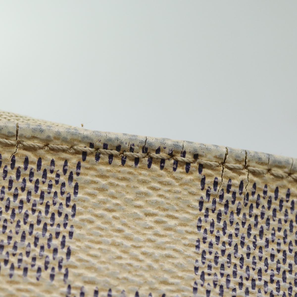 LOUIS VUITTON Damier Azur Pochette Accessoires Pouch N51986 LV 82139