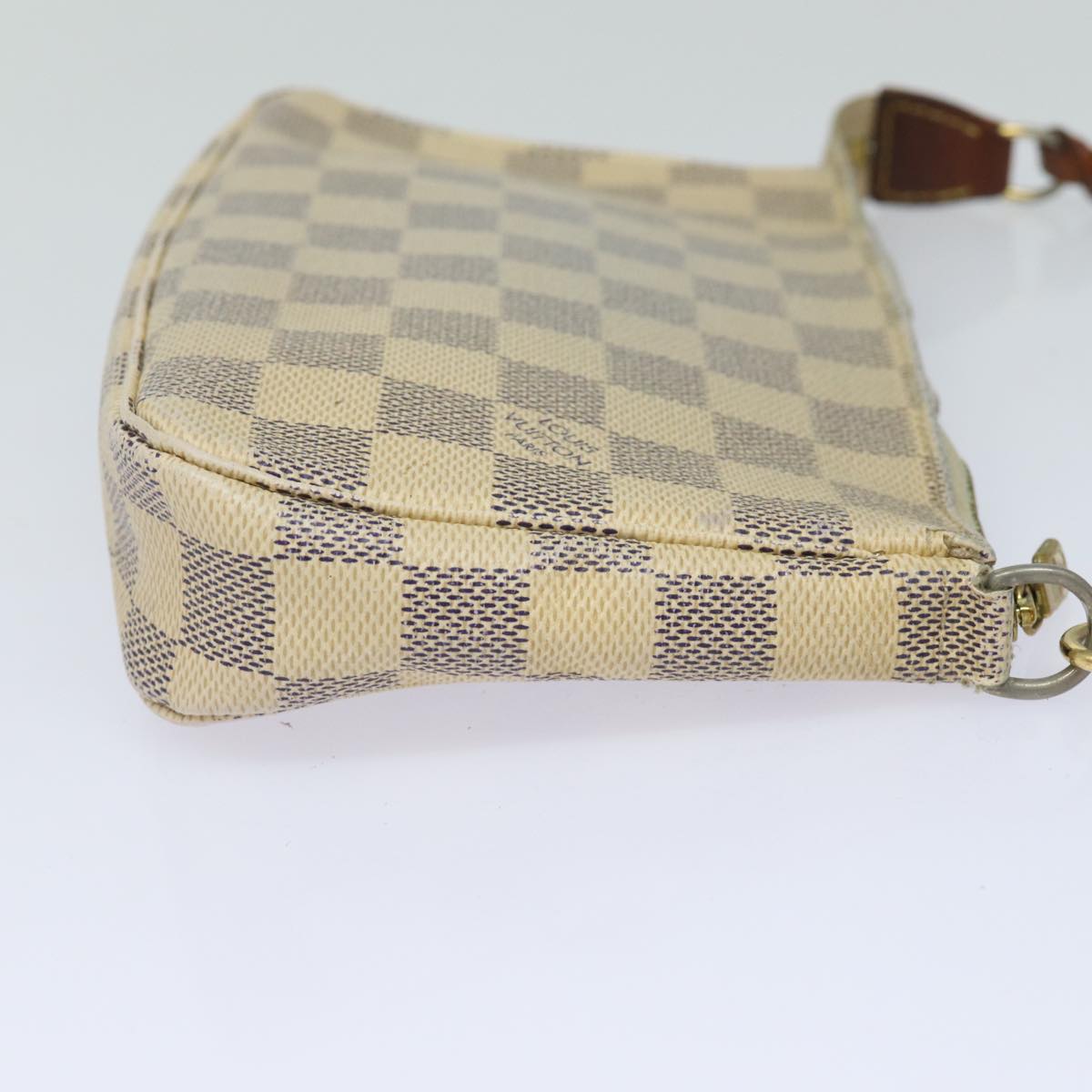 LOUIS VUITTON Damier Azur Pochette Accessoires Pouch N51986 LV 82139