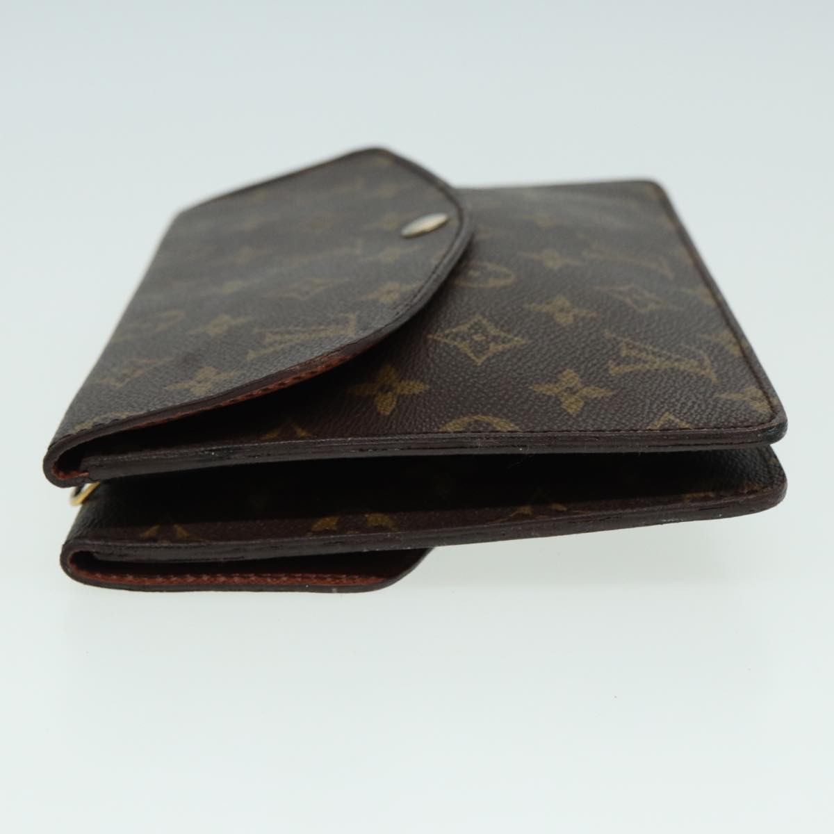 LOUIS VUITTON Monogram Double Rabat Shoulder Bag M51815 LV 82141