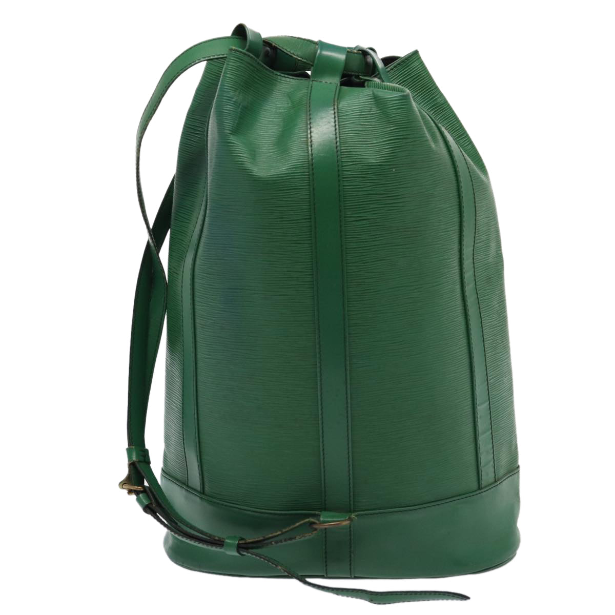 LOUIS VUITTON Epi Randonnee GM Shoulder Bag Green M43084 LV 82149