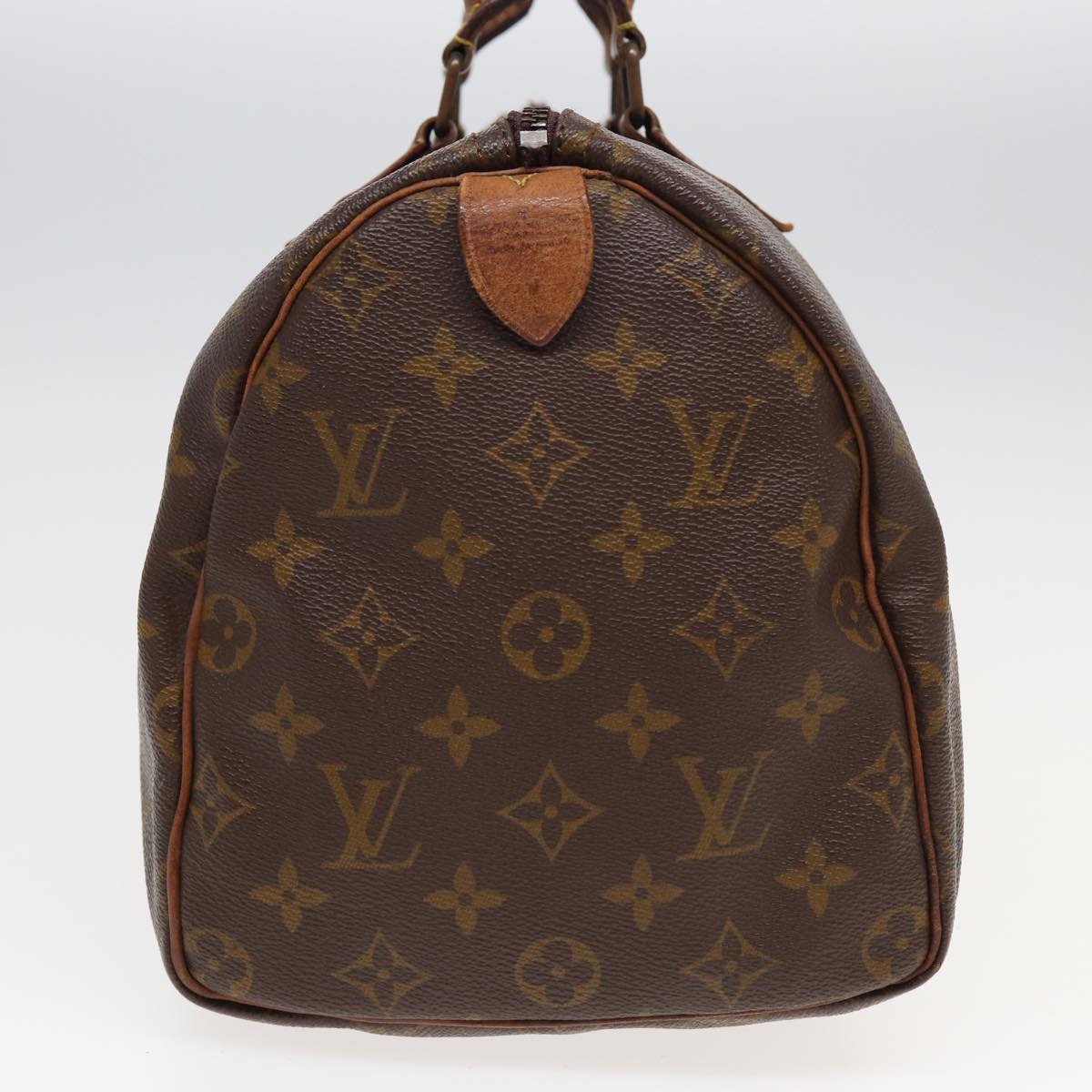 LOUIS VUITTON Monogram Speedy 30 Hand Bag M41526 LV 82155