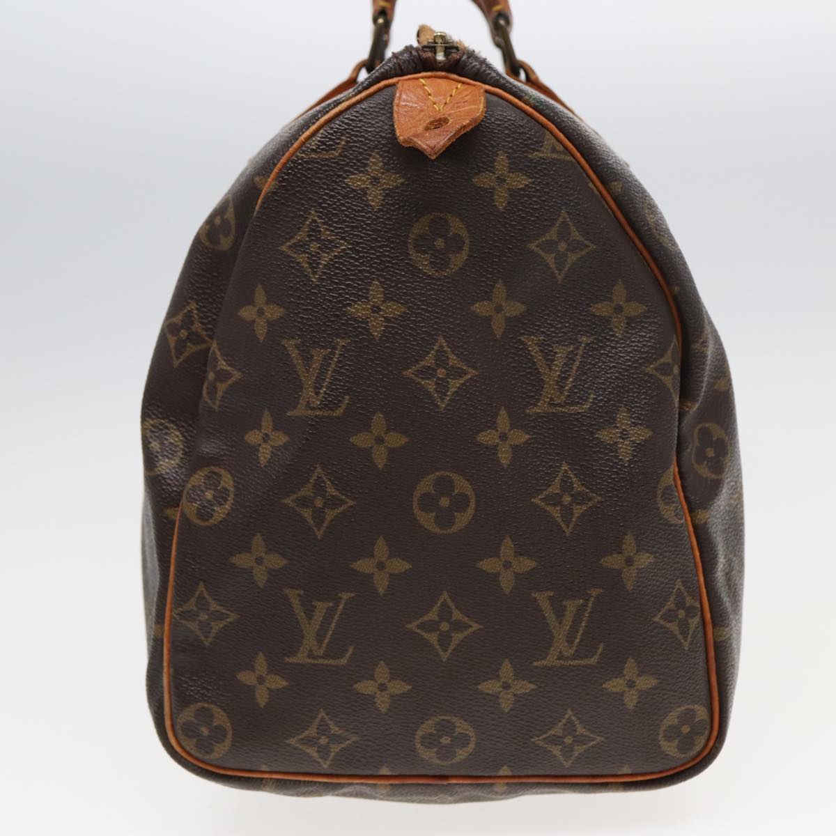 LOUIS VUITTON Monogram Speedy 35 Hand Bag M41524 LV 82156