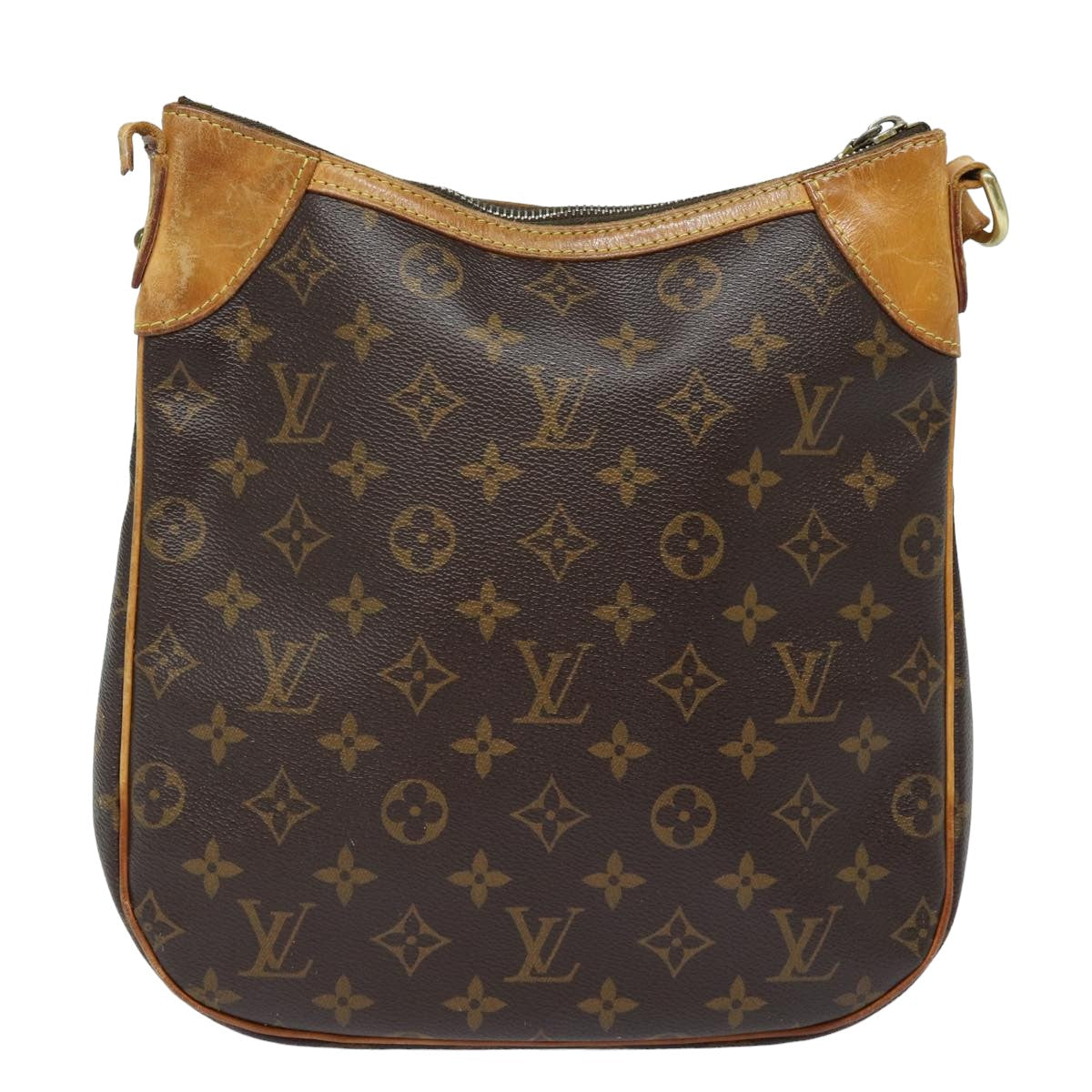 LOUIS VUITTON Monogram Odeon PM Shoulder Bag M56390 LV 82174