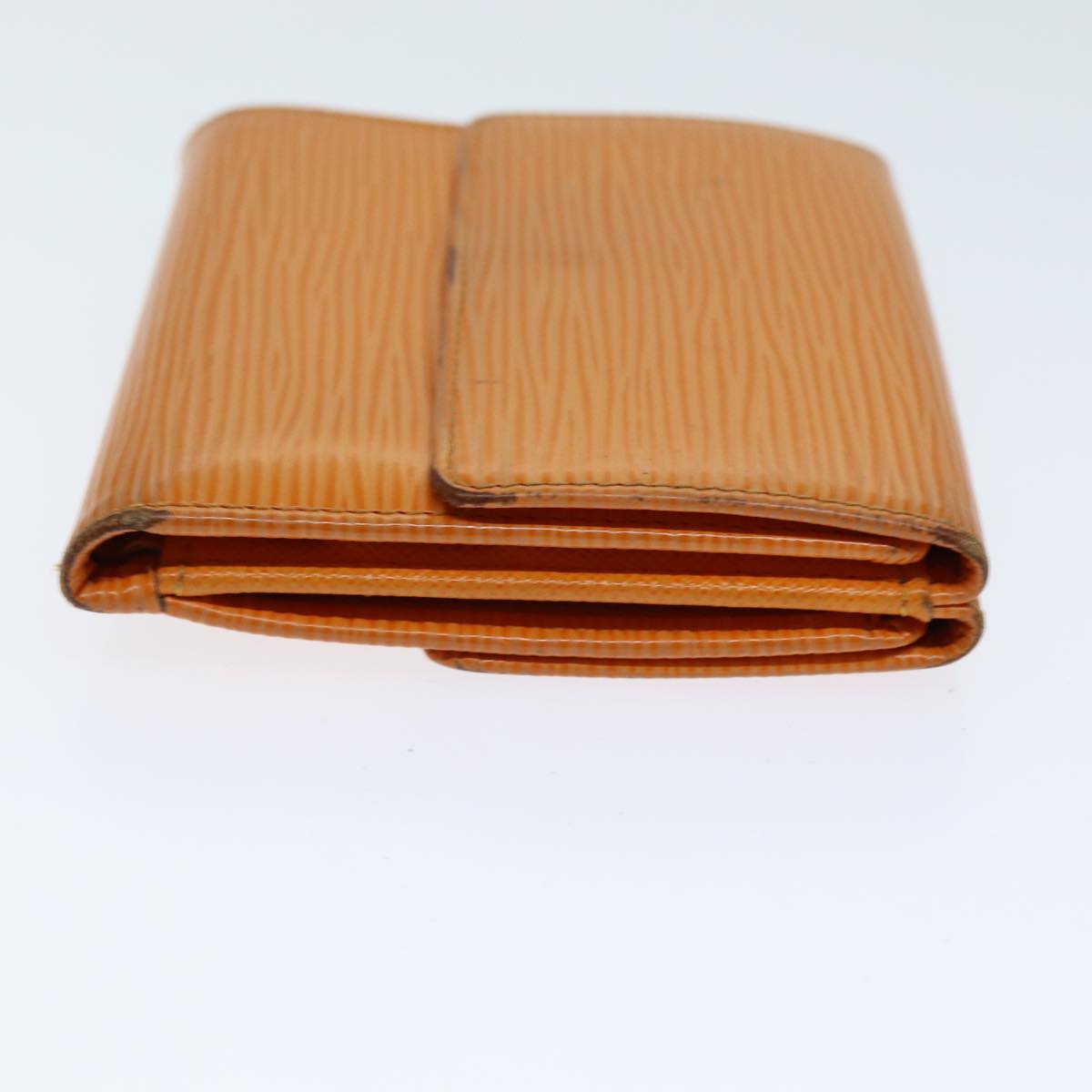 LOUIS VUITTON Epi Portefeuille Elise Wallet Orange Mandarin M6348H LV 82176