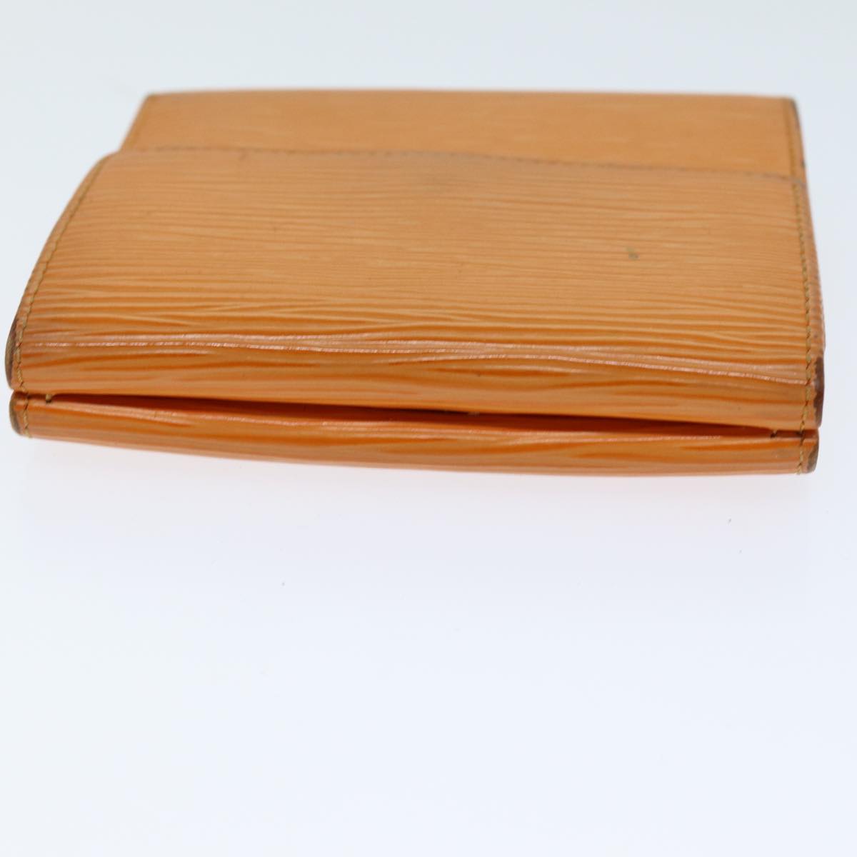LOUIS VUITTON Epi Portefeuille Elise Wallet Orange Mandarin M6348H LV 82176