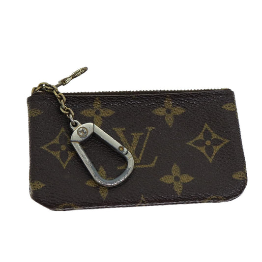 LOUIS VUITTON Monogram Pochette Cles Coin Purse M62650 LV 82182