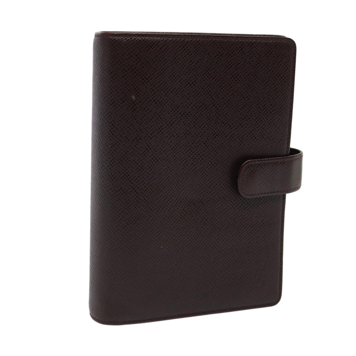 LOUIS VUITTON Taiga Leather Agenda MM Day Planner Cover Acajou R20416 82186