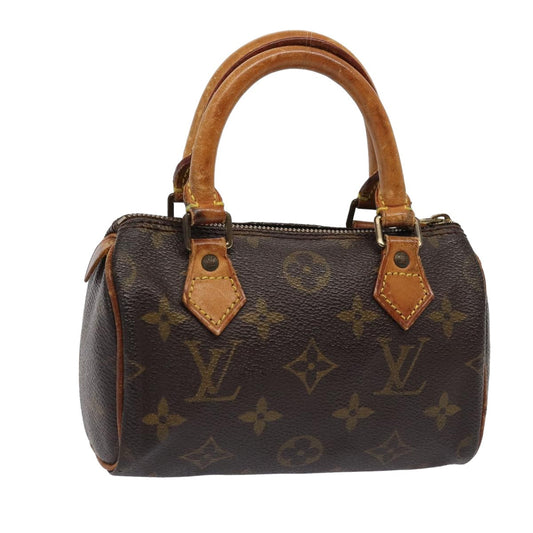 LOUIS VUITTON Monogram Mini Speedy Hand Bag M41534 LV 82198