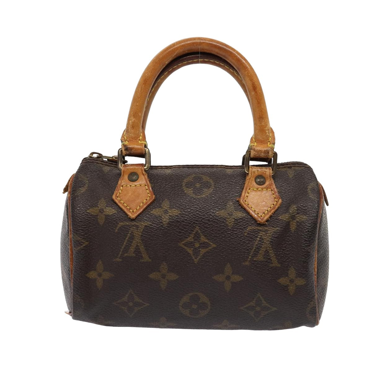 LOUIS VUITTON Monogram Mini Speedy Hand Bag M41534 LV 82198