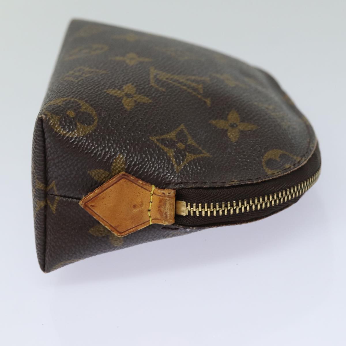 LOUIS VUITTON Monogram Pochette Cosmetic PM Cosmetic Pouch M47515 LV 82206