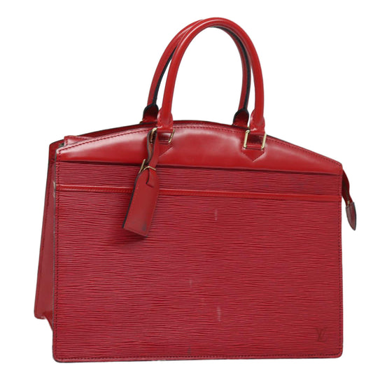 LOUIS VUITTON Epi Riviera Hand Bag Red M48187 LV 82216