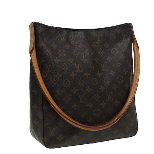 LOUIS VUITTON Monogram Looping GM Shoulder Bag M51145 LV 82284
