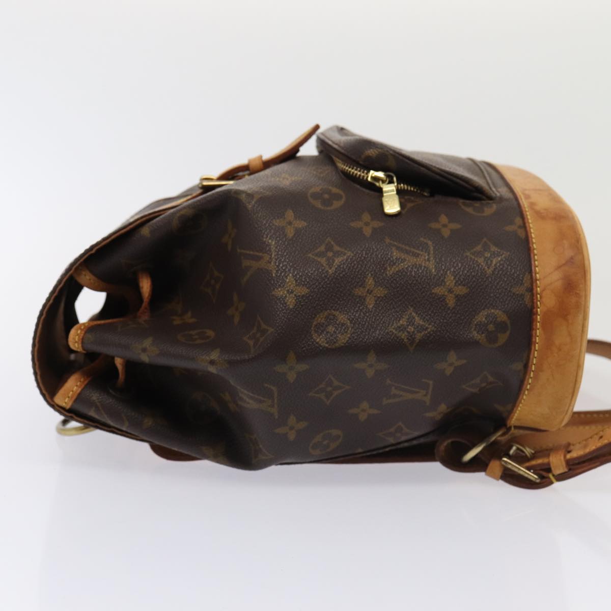 LOUIS VUITTON Monogram Montsouris MM Backpack M51136 LV 82287