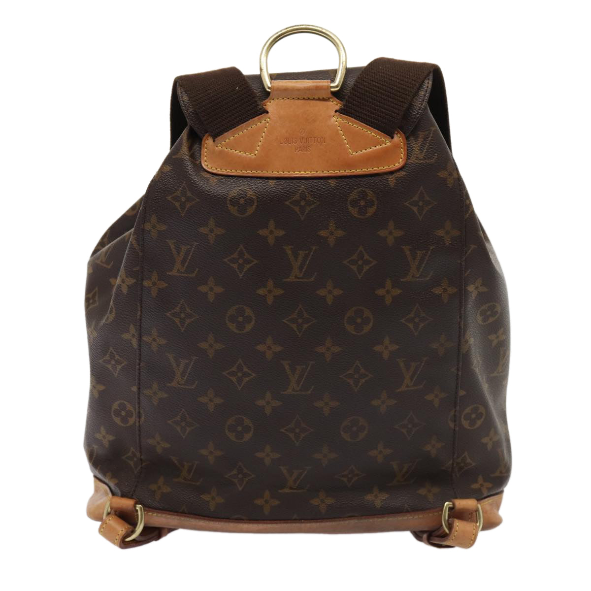LOUIS VUITTON Monogram Montsouris GM Backpack M51135 LV 82288