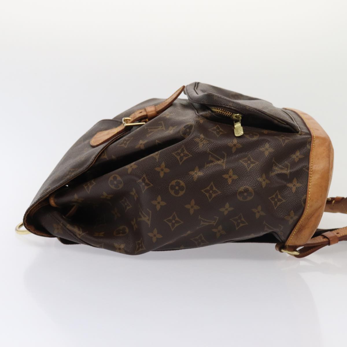 LOUIS VUITTON Monogram Montsouris GM Backpack M51135 LV 82288