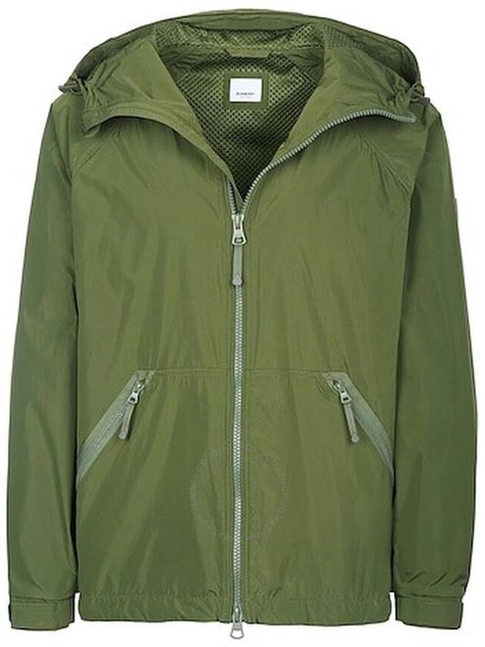 Burberry Burberry Hardwick Logo Patch Hooded Jacket, Size X-Large