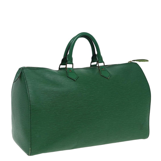 LOUIS VUITTON Epi Speedy 40 Hand Bag Green M42984 LV 82306