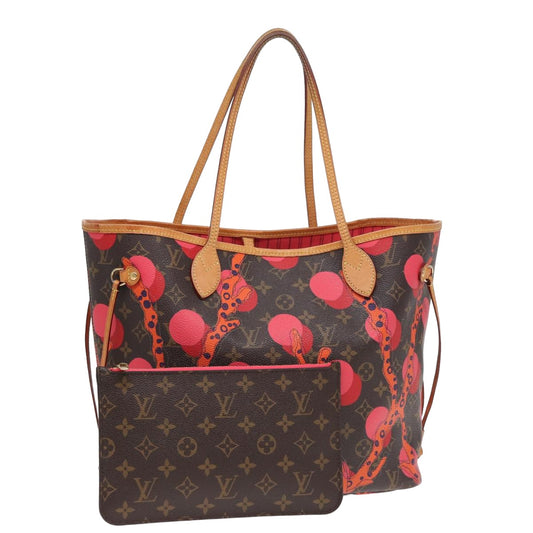 LOUIS VUITTON Monogram La Mage Neverfull MM Tote Bag M41603 LV 82314A