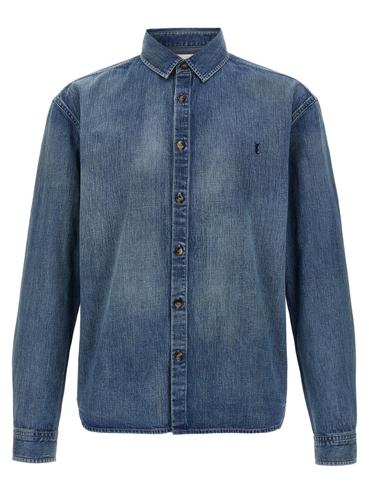 Saint Laurent Men Cassandre Shirt