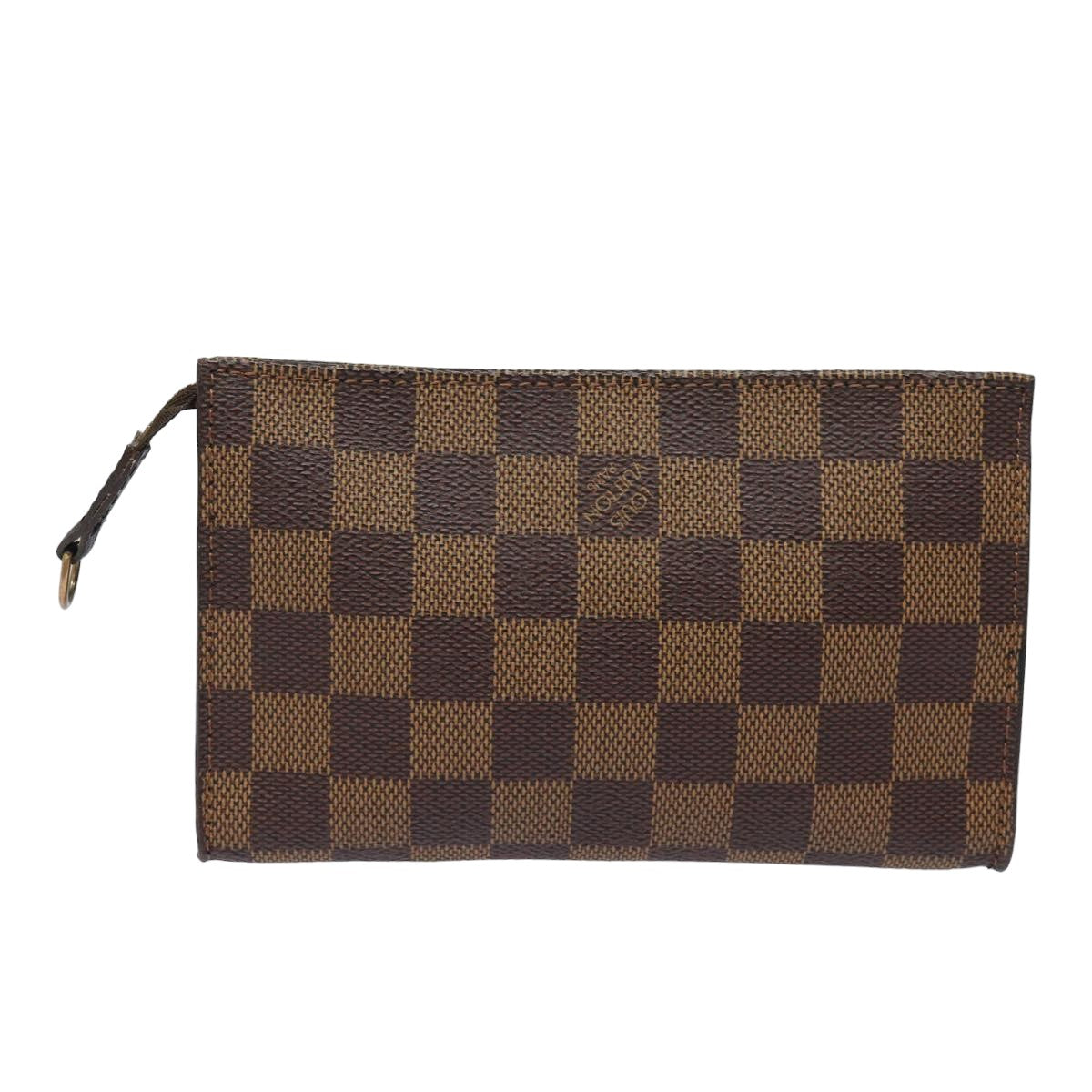 LOUIS VUITTON Damier Ebene Marais Pouch LV 82348