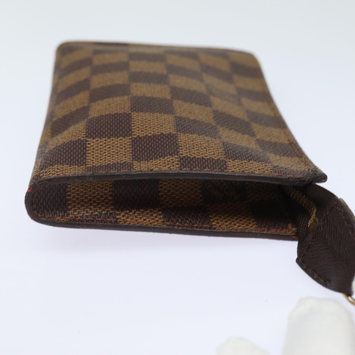 LOUIS VUITTON Damier Ebene Marais Pouch LV 82348