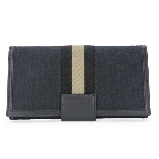 Gucci GG Canvas Bifold Wallet Black