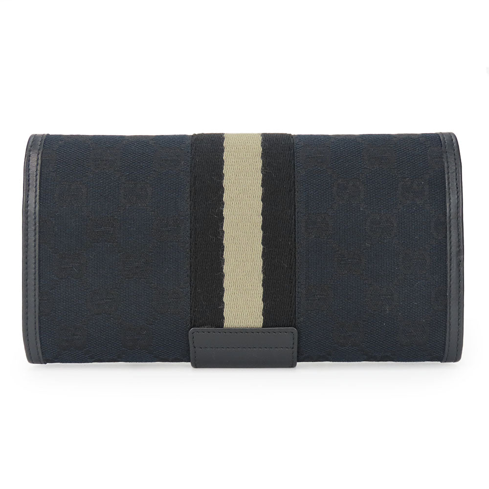 Gucci GG Canvas Bifold Wallet Black