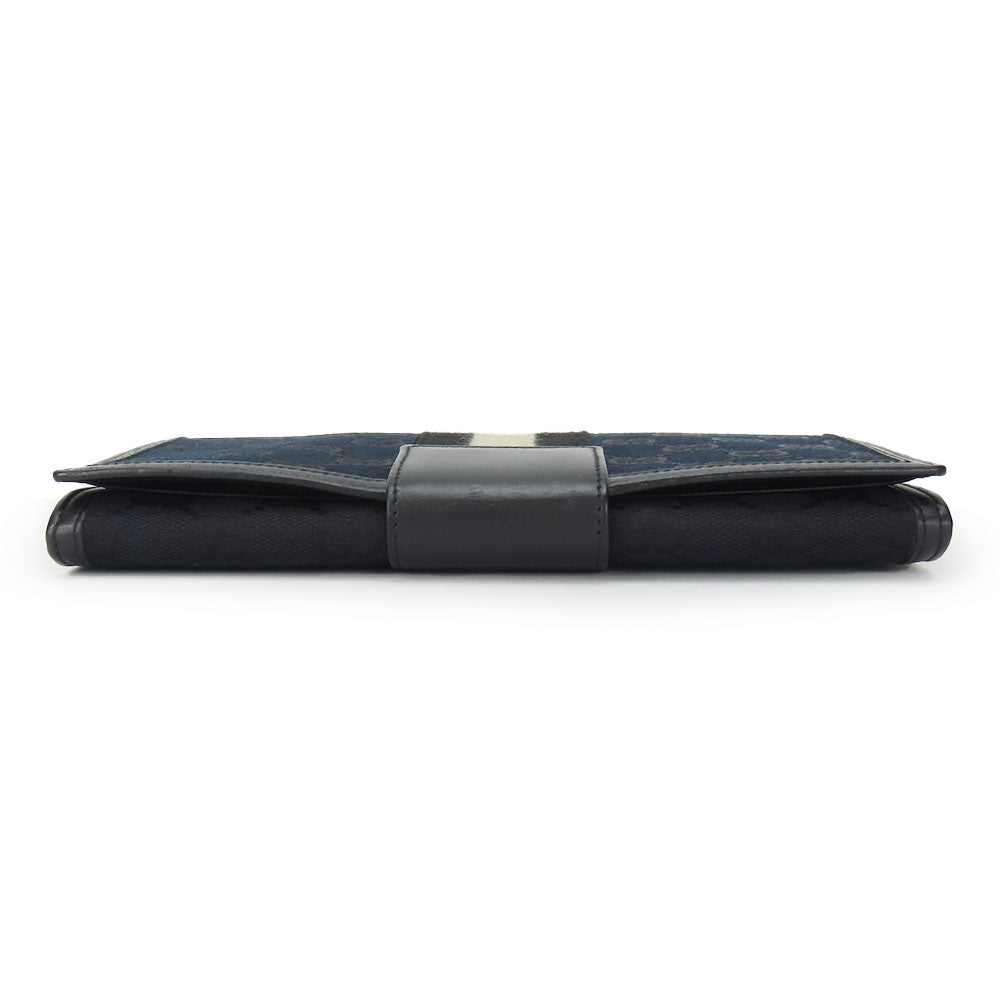 Gucci GG Canvas Bifold Wallet Black