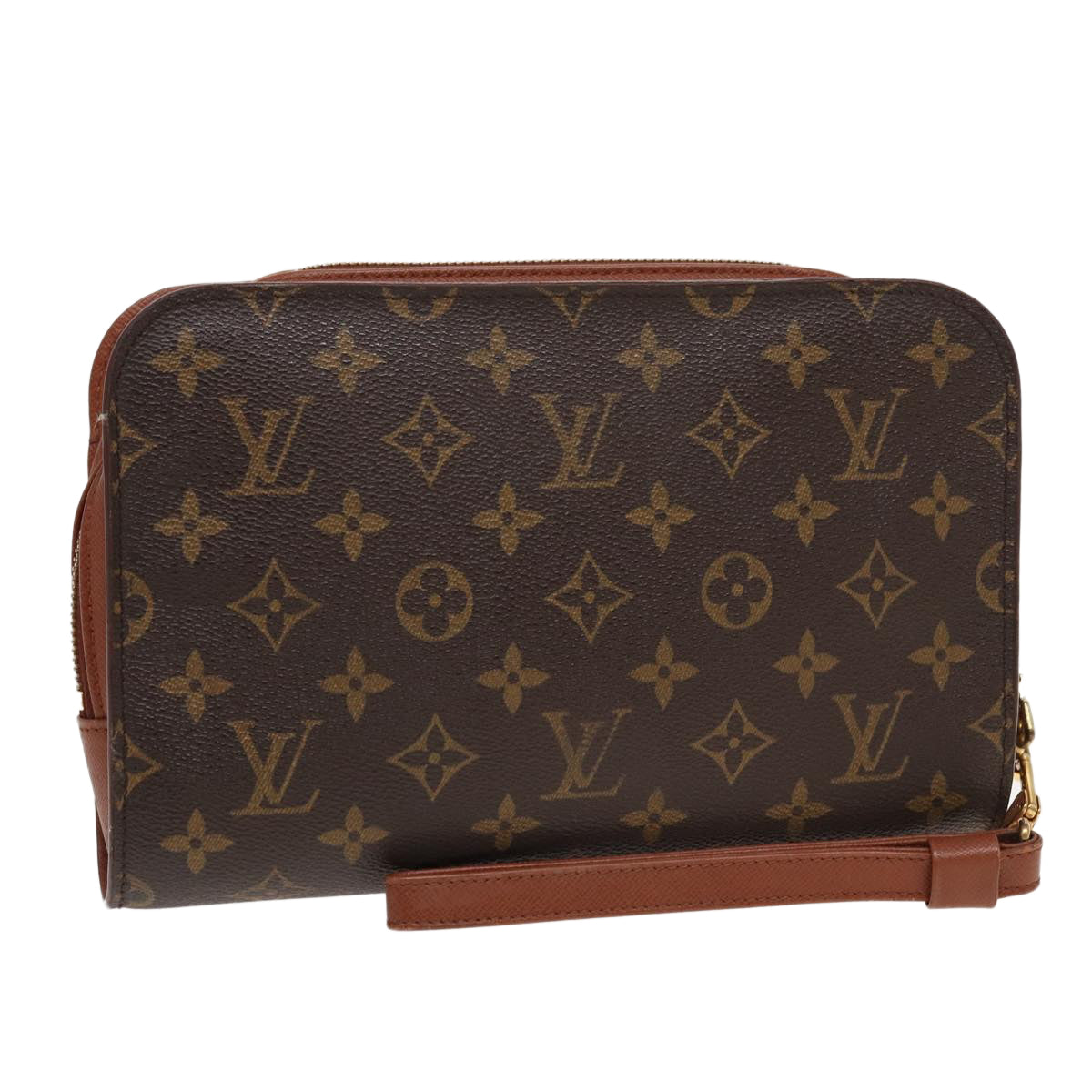 LOUIS VUITTON Monogram Orsay Clutch Bag M51790 LV 82416