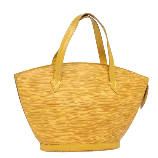 LOUIS VUITTON Epi Saint Jacques Hand Bag Yellow M52279 LV 82426