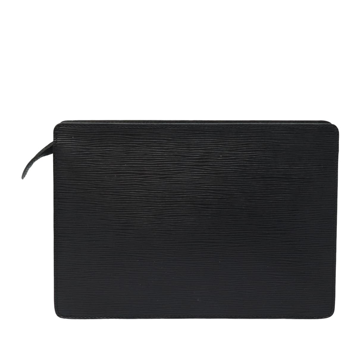 LOUIS VUITTON Epi Pochette Homme Clutch Bag Black Noir M52522 LV 82431