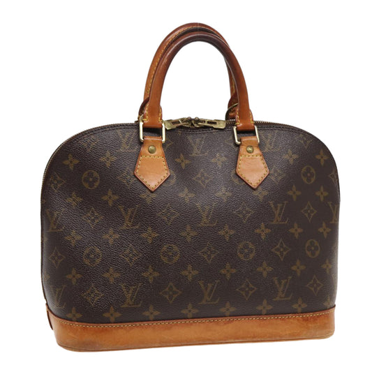 LOUIS VUITTON Monogram Alma Hand Bag M51130 LV 82454