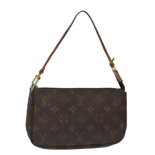 LOUIS VUITTON Monogram Pochette Accessoires Pouch M51980 LV 82465