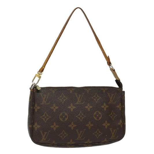 LOUIS VUITTON Monogram Pochette Accessoires Pouch M51980 LV 82469