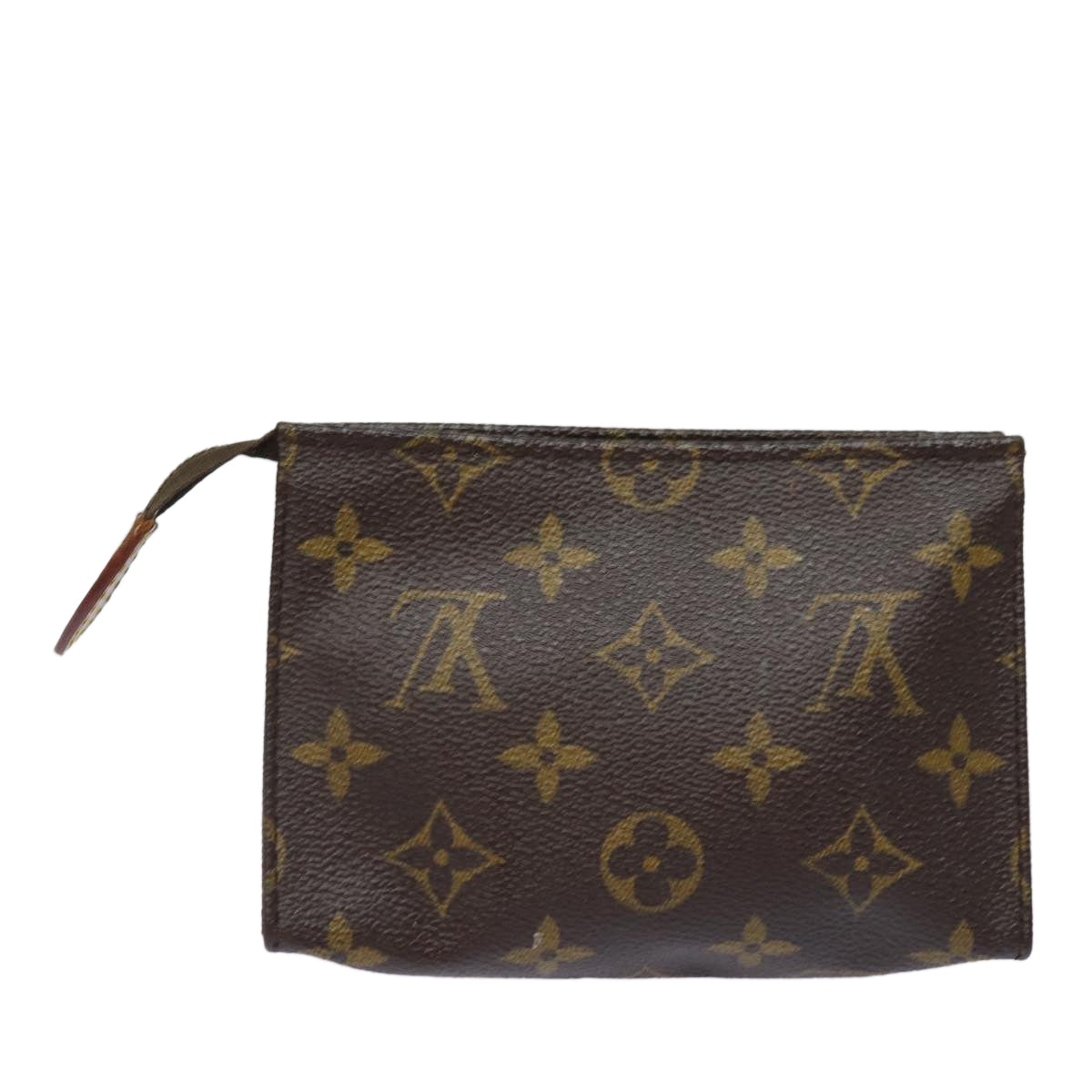 LOUIS VUITTON Monogram Poche Toilette 15 Pouch M47546 LV 82470