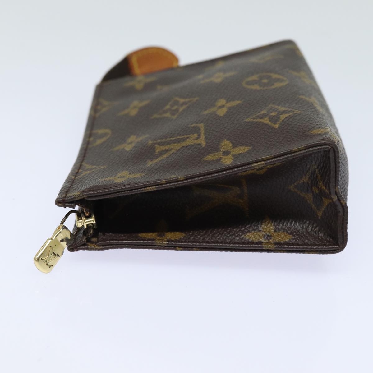 LOUIS VUITTON Monogram Poche Toilette 15 Pouch M47546 LV 82470