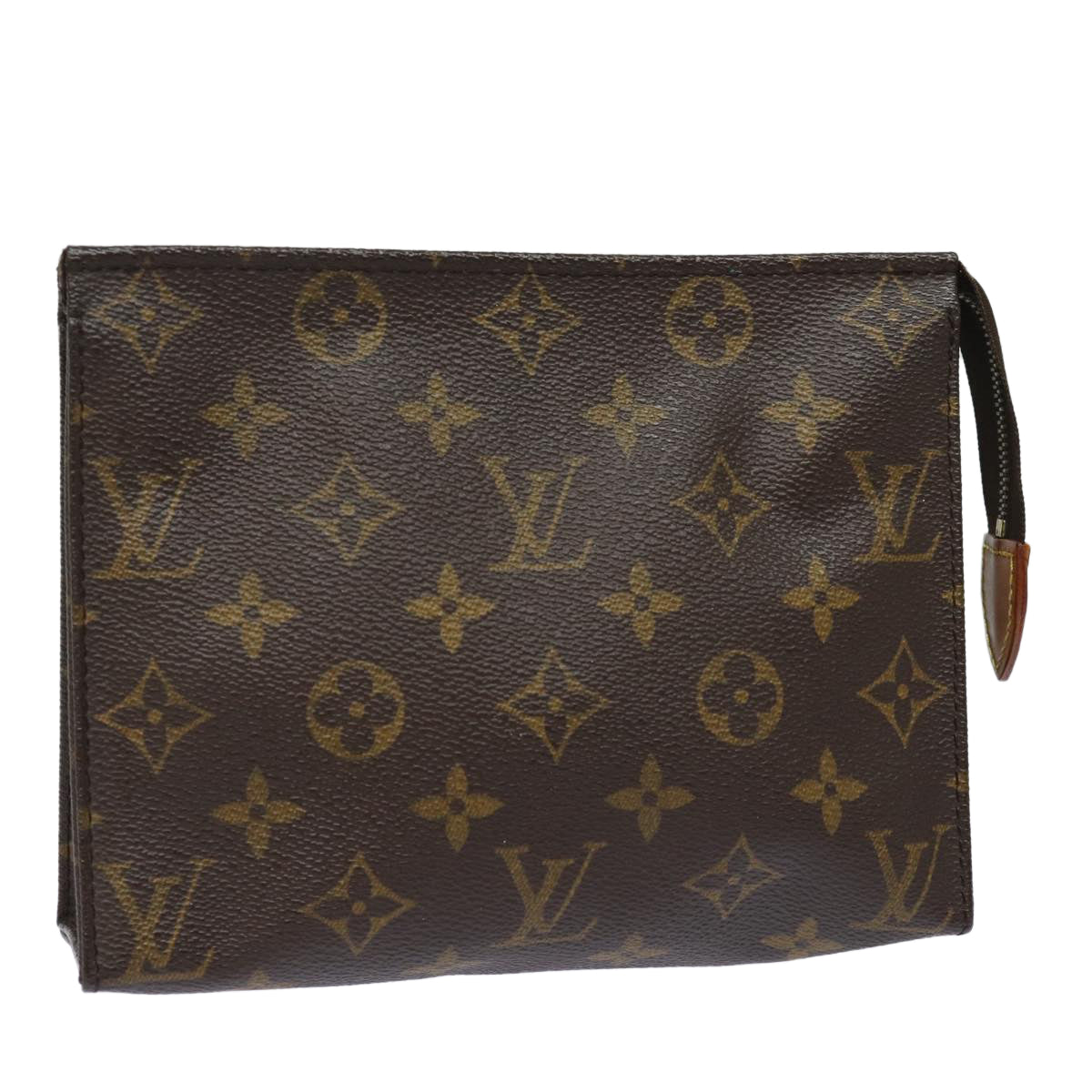 LOUIS VUITTON Monogram Poche Toilette 19 Pouch M47544 LV 82471