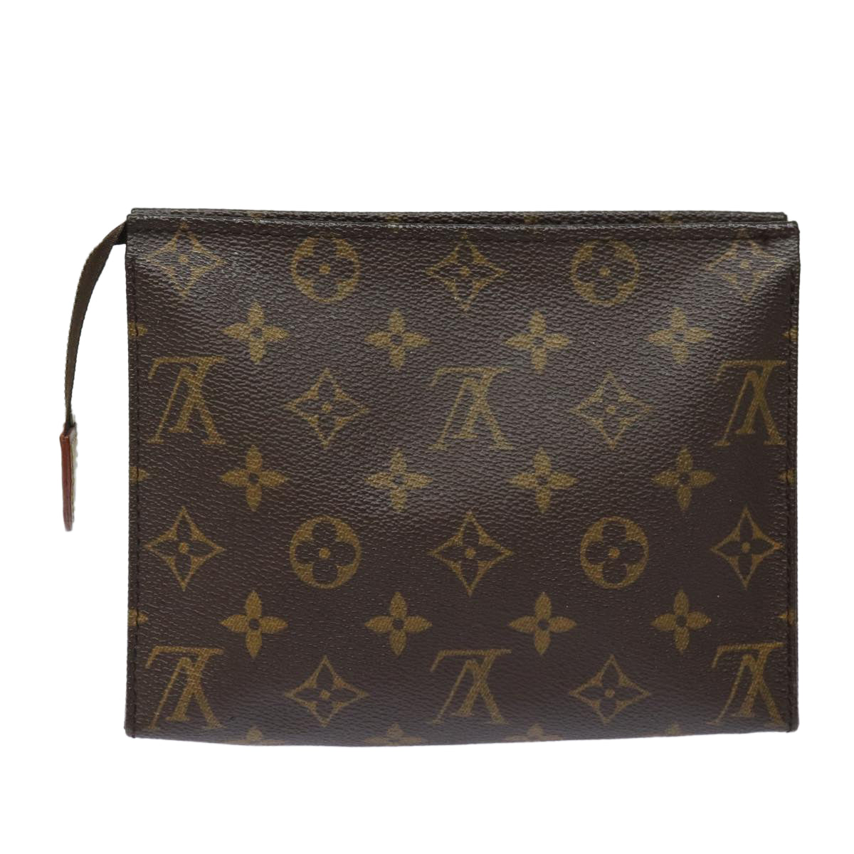 LOUIS VUITTON Monogram Poche Toilette 19 Pouch M47544 LV 82471