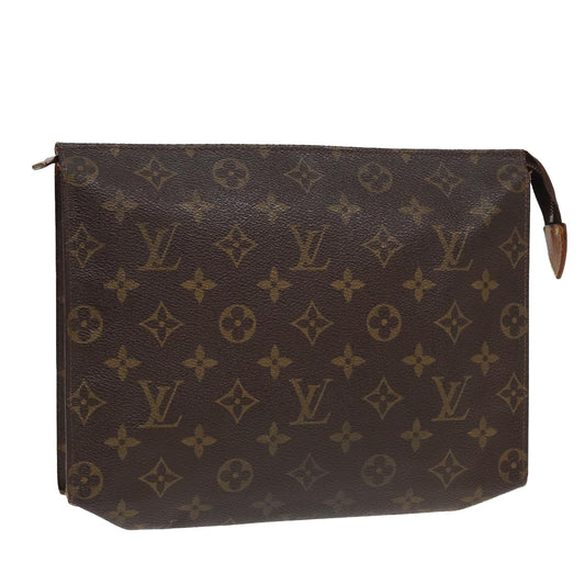 LOUIS VUITTON Monogram Poche Toilette 26 Pouch M47542 LV 82472