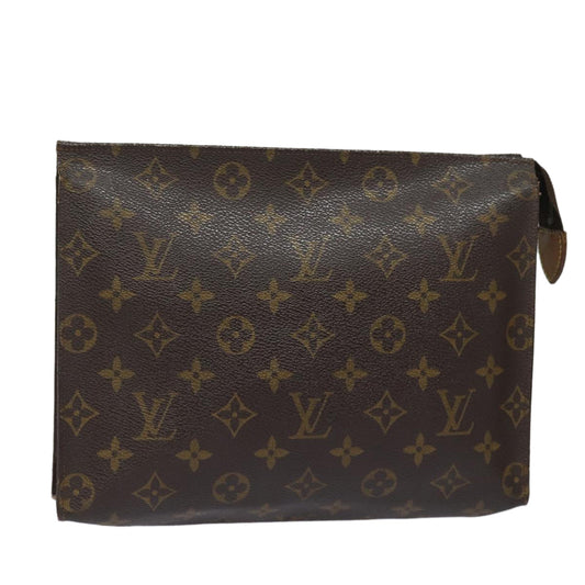 LOUIS VUITTON Monogram Poche Toilette 26 Pouch M47542 LV 82475