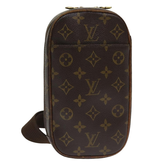 LOUIS VUITTON Monogram Pochette Gange Shoulder Bag M51870 LV 82489