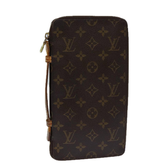 LOUIS VUITTON Monogram Organizer De Voyage Travel Case M60120 LV 82495