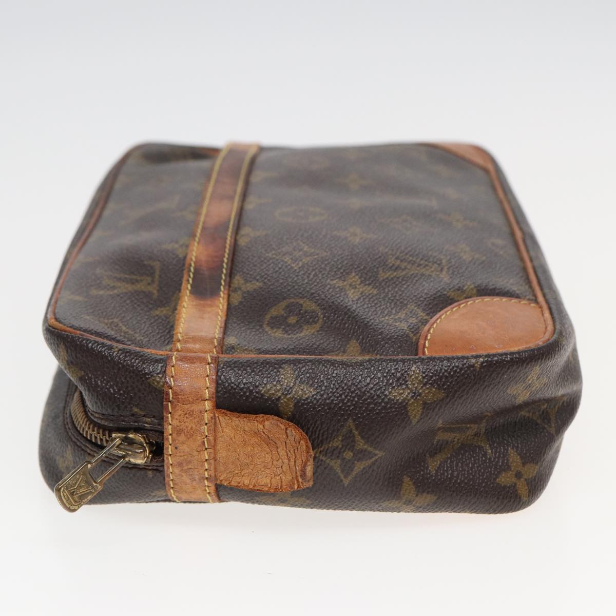 LOUIS VUITTON Monogram Compiegne 28 Clutch Bag M51845 LV 82501
