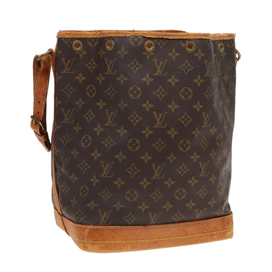 LOUIS VUITTON Monogram Noe Shoulder Bag M42224 LV 82525