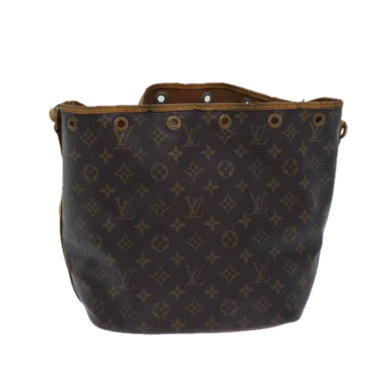 LOUIS VUITTON Monogram Petit Noe Shoulder Bag M42226 LV 82556