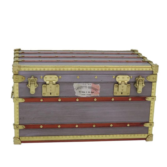 LOUIS VUITTON Trunk Accessory Case VIP only Purple Gold M99455 LV 82558