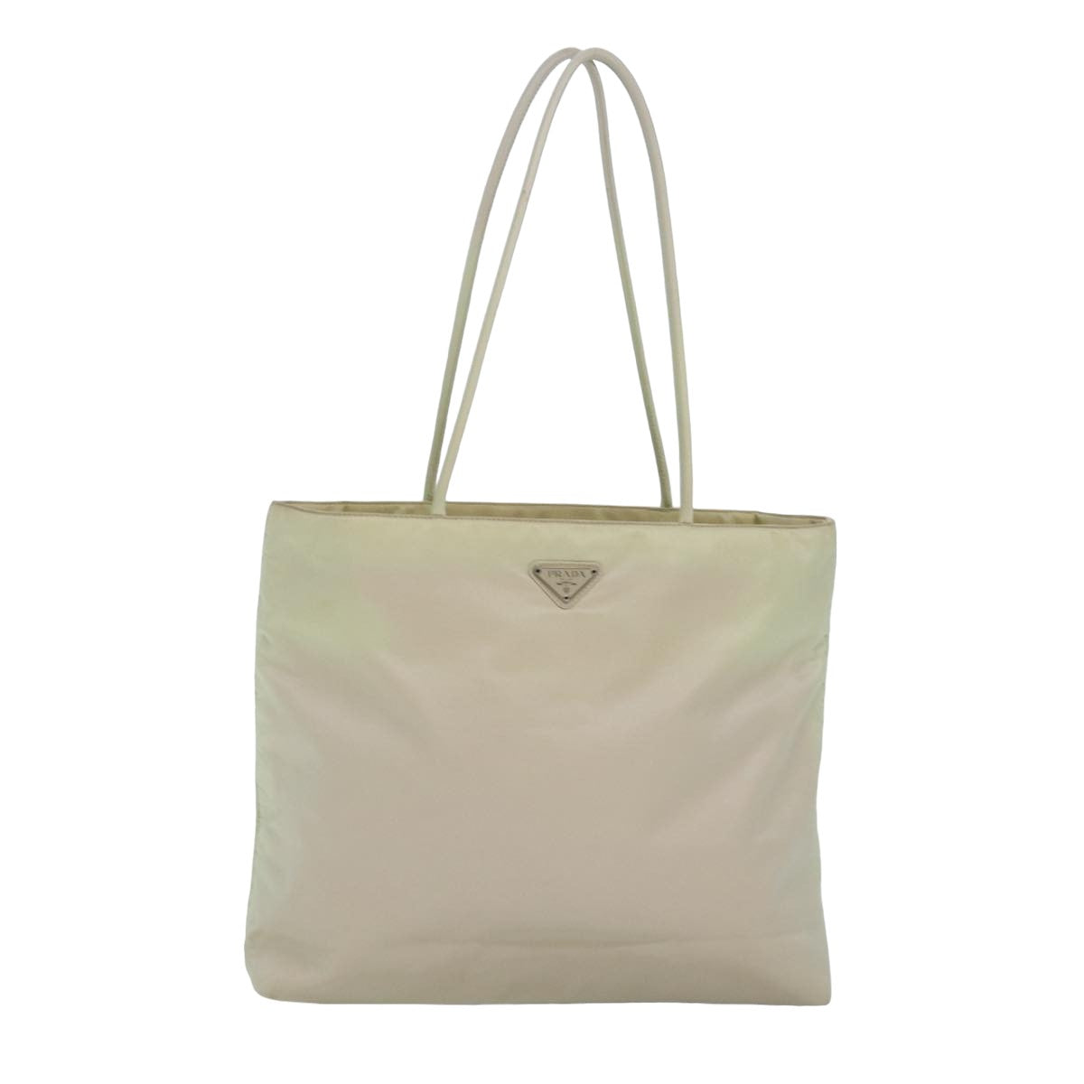 PRADA Tote Bag Nylon White  82568