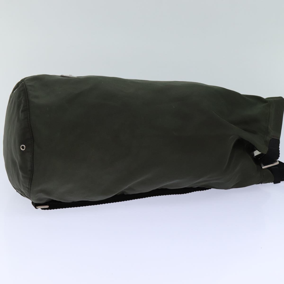PRADA Shoulder Bag Nylon Khaki  82572